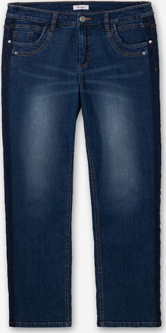 SHEEGO Regular Jeans in Blauw: voorkant