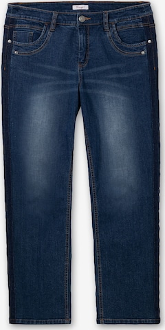 SHEEGO Regular Jeans in Blauw: voorkant