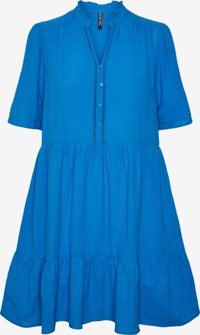 PIECES Kleid 'Jeanita' in Blau: predná strana