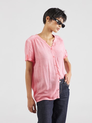 Soccx Μπλούζα σε ροζ: μπροστά