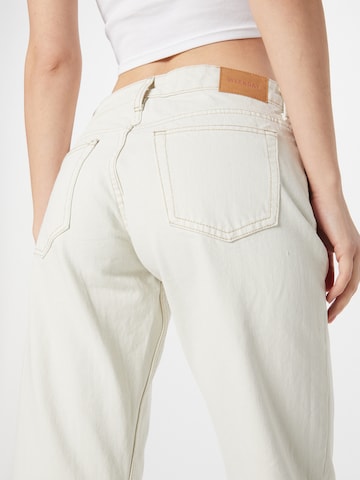 WEEKDAY Regular Jeans 'Arrow' in Weiß