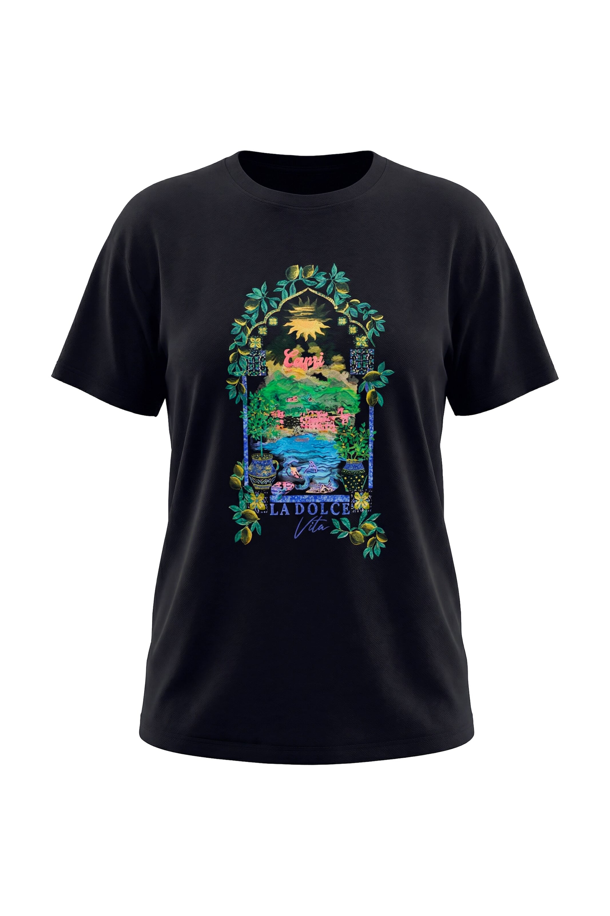 Angel of Style Shirt in Black: front