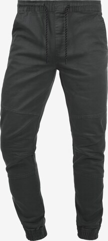 !Solid Regular Chino Pants 'Henako' in Grey: front