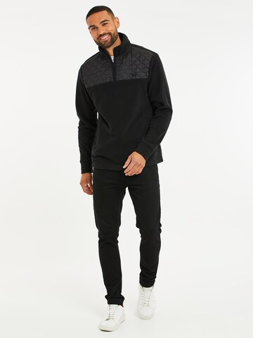 Threadbare Sweater 'Pedro' in Black