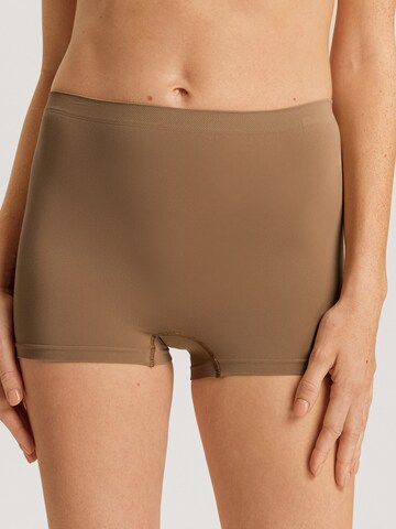 Hanro Panty ' Touch Feeling ' in Brown: front
