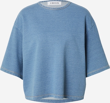 mėlyna EDITED Marškinėliai 'Enzo': priekis