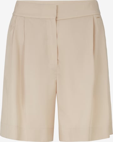 JOOP! Loosefit Bandplooibroek in Beige: voorkant