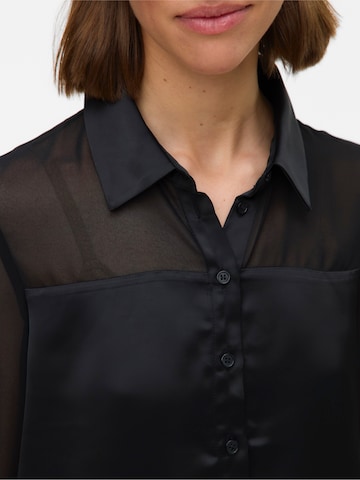 VERO MODA Bluse 'VMHALLIE' i sort