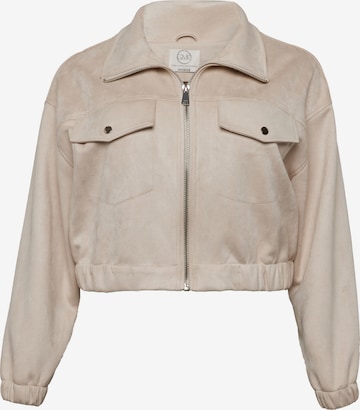 Guido Maria Kretschmer Curvy Between-Season Jacket 'Lucca' in Beige: front