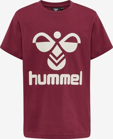 T-Shirt Hummel en rouge : devant