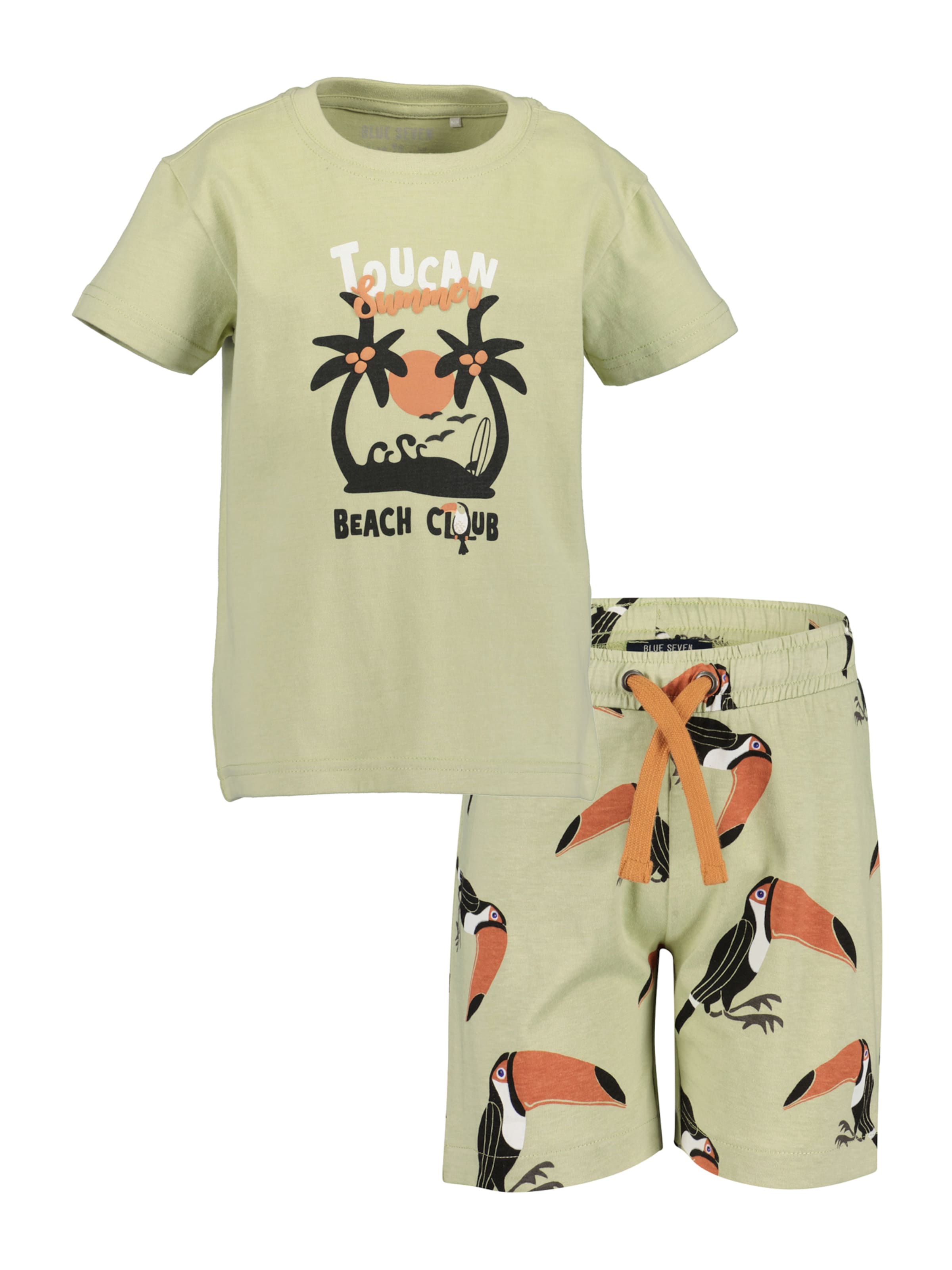 BLUE SEVEN - Conjunto en verde: frente