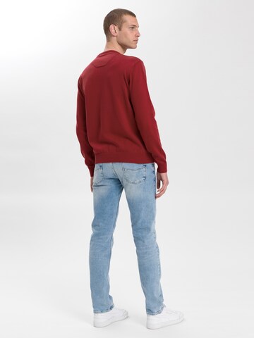 Cross Jeans Pullover in Rot