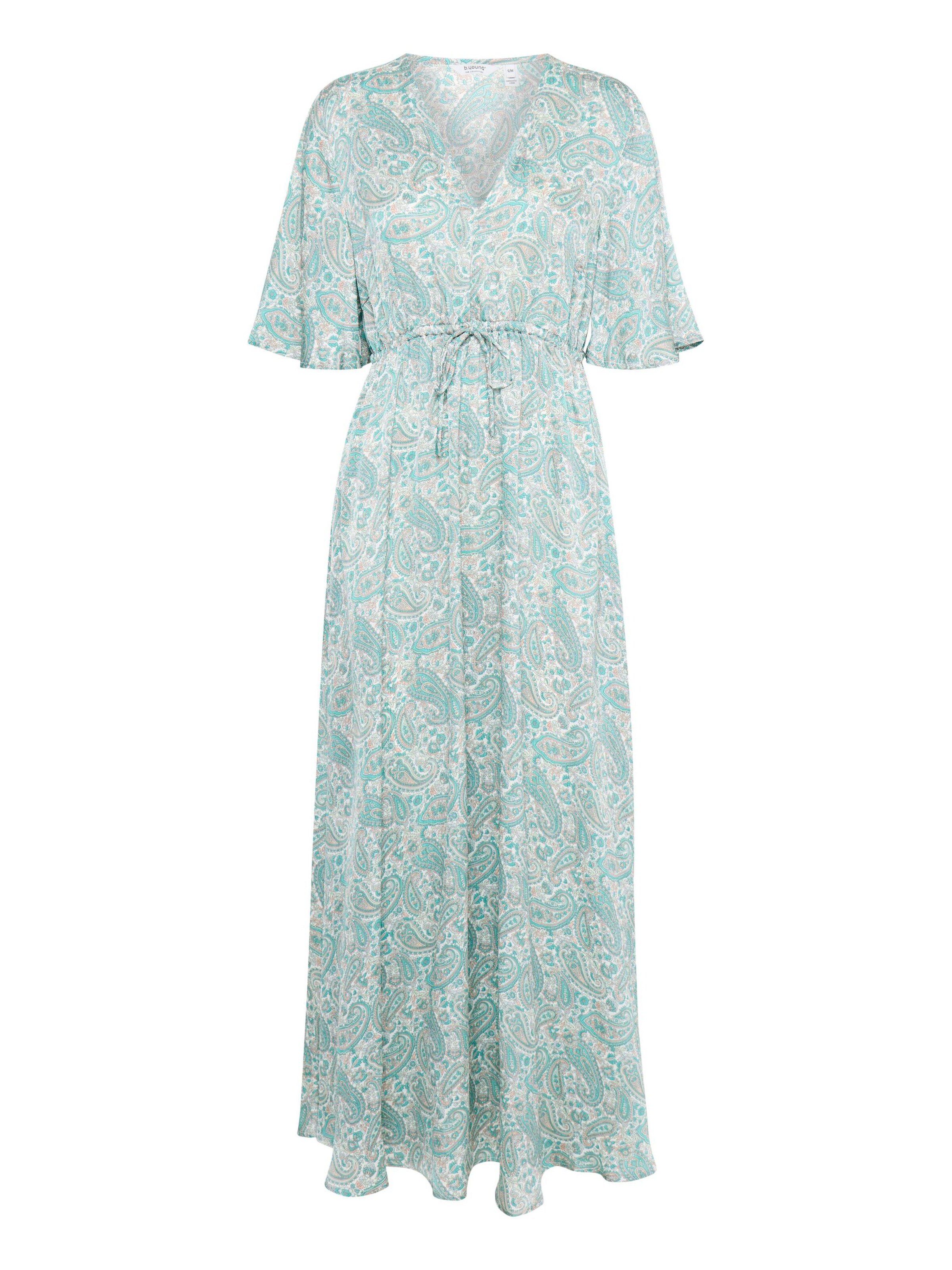 b.young Kleid 'Hermilla' in Grün: Vorderseite