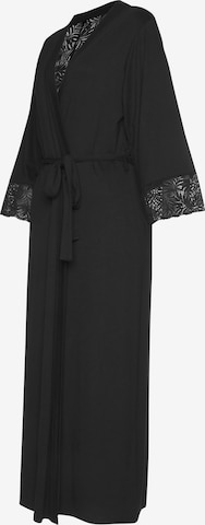 Robe de chambre LASCANA en noir