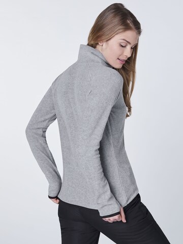 CHIEMSEE Fleece Jacket in Grey