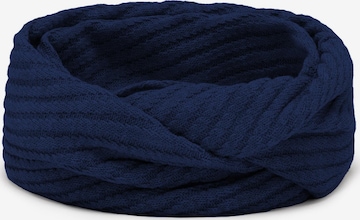 Vivisence Tunnelsjaal '7017S' in Blauw: voorkant