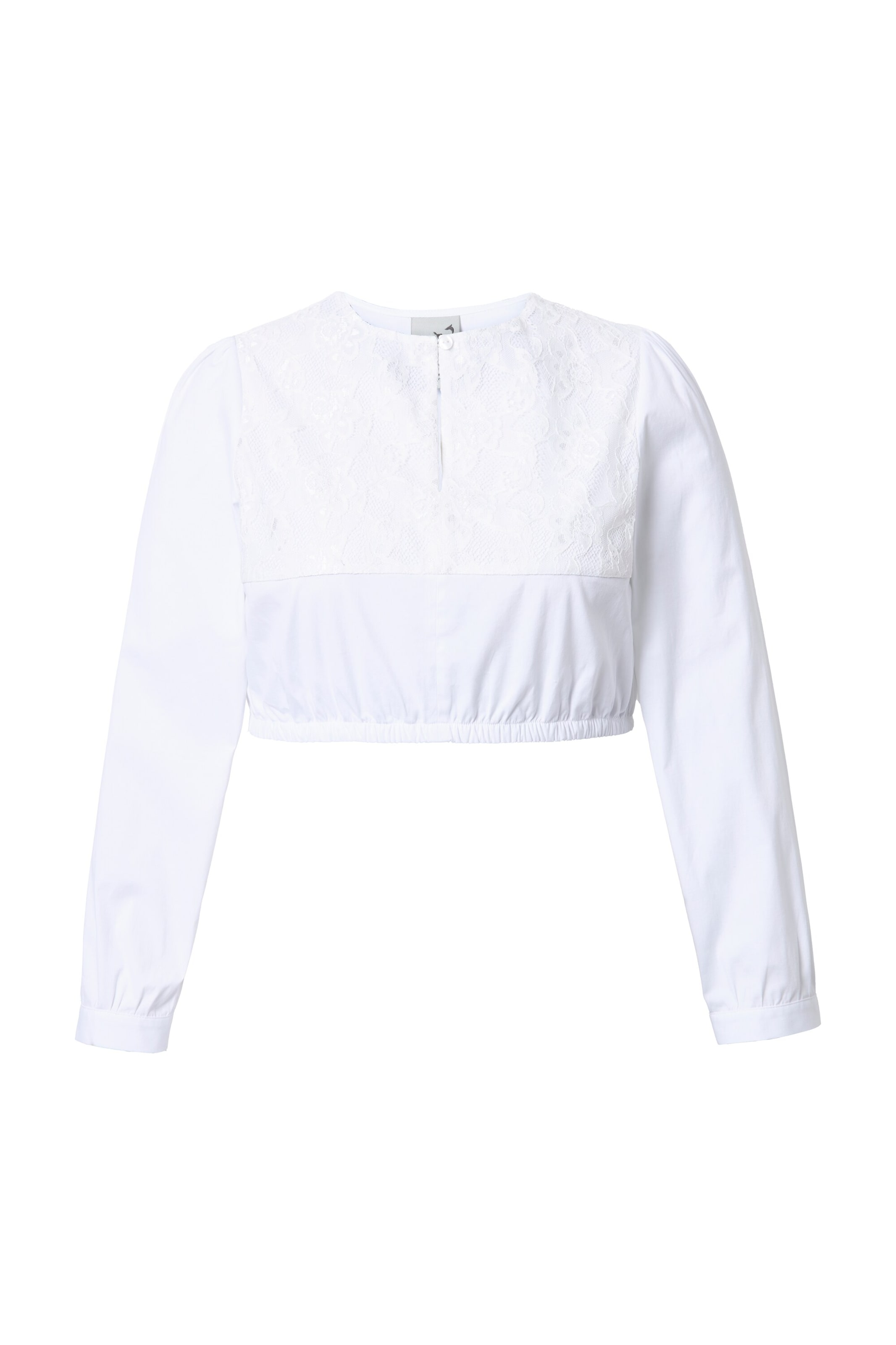 Ulla Popken Bluse in Weiß: Vorderseite