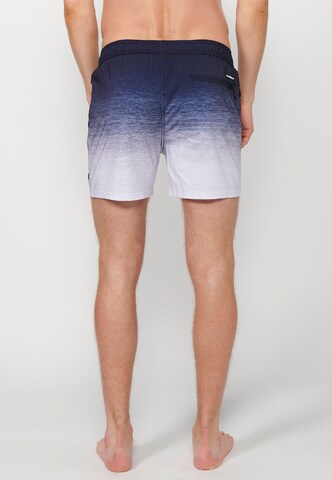 KOROSHI Badeshorts in Blau