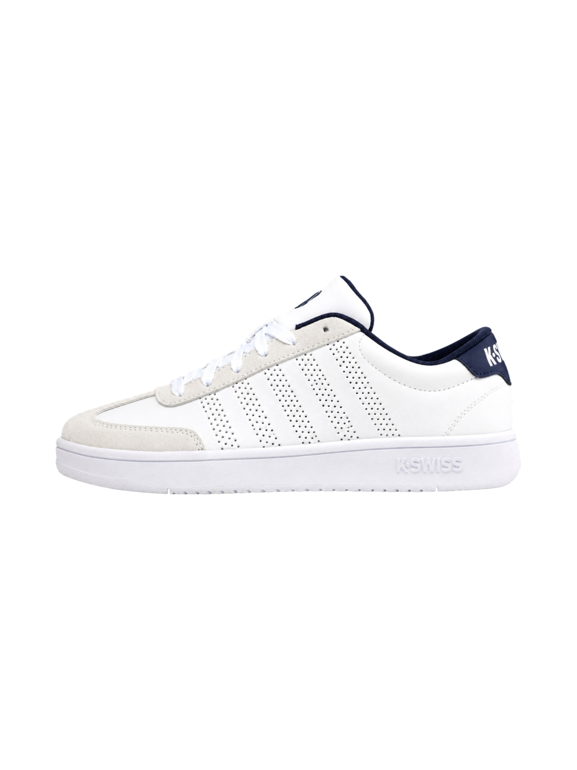 K-SWISS Sneaker 'Court Open ' in 42 in beige / navy / weiß, Produktansicht