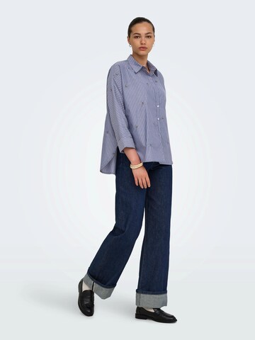 ONLY - Blusa 'ONLNew Lina Grace' en azul