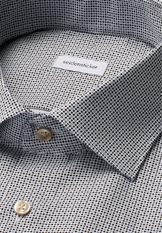 Coupe regular Chemise business 'SMART ESSENTIALS' SEIDENSTICKER en bleu