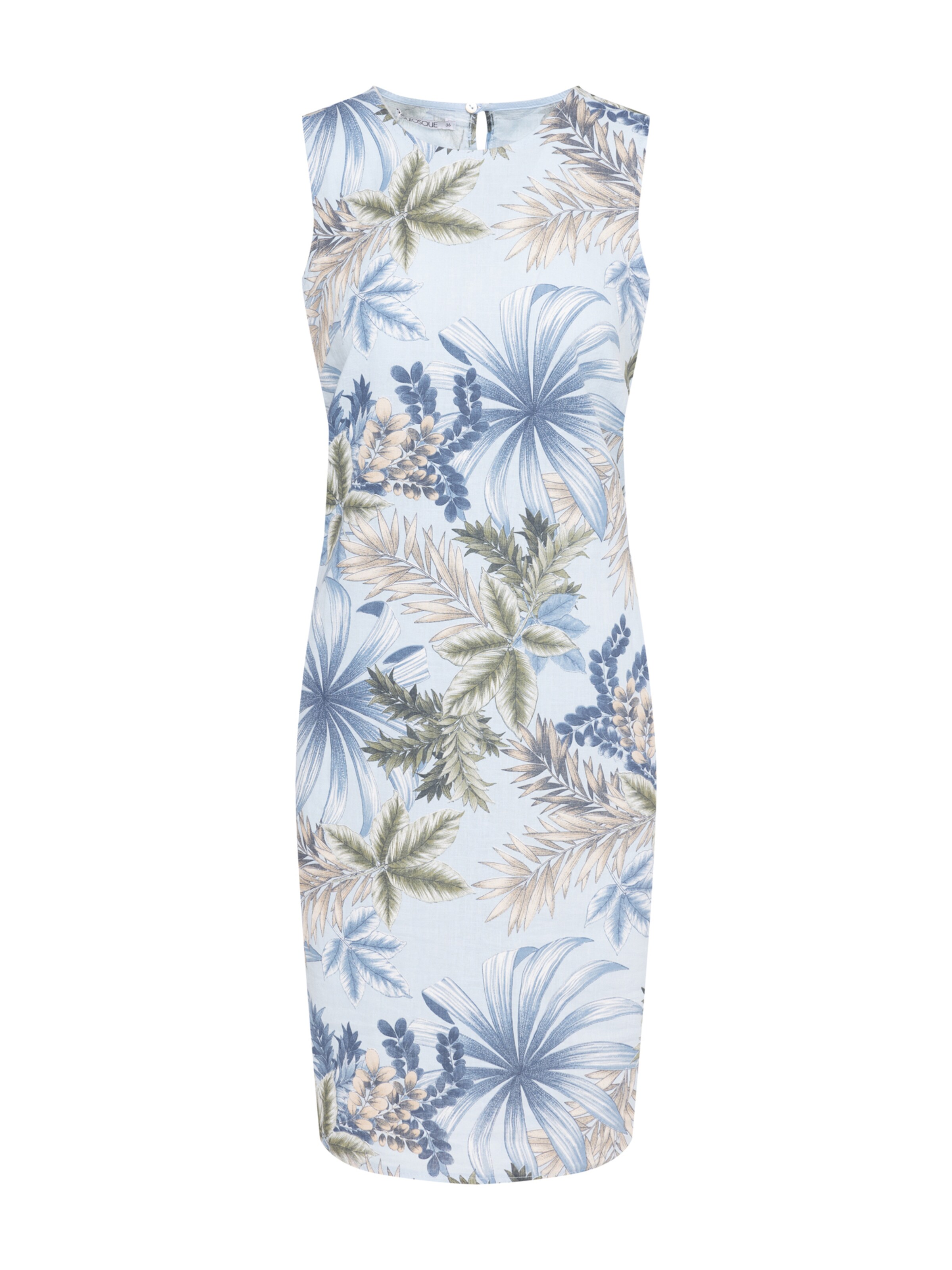 Robe ' 4US003' Quiosque en bleu : devant