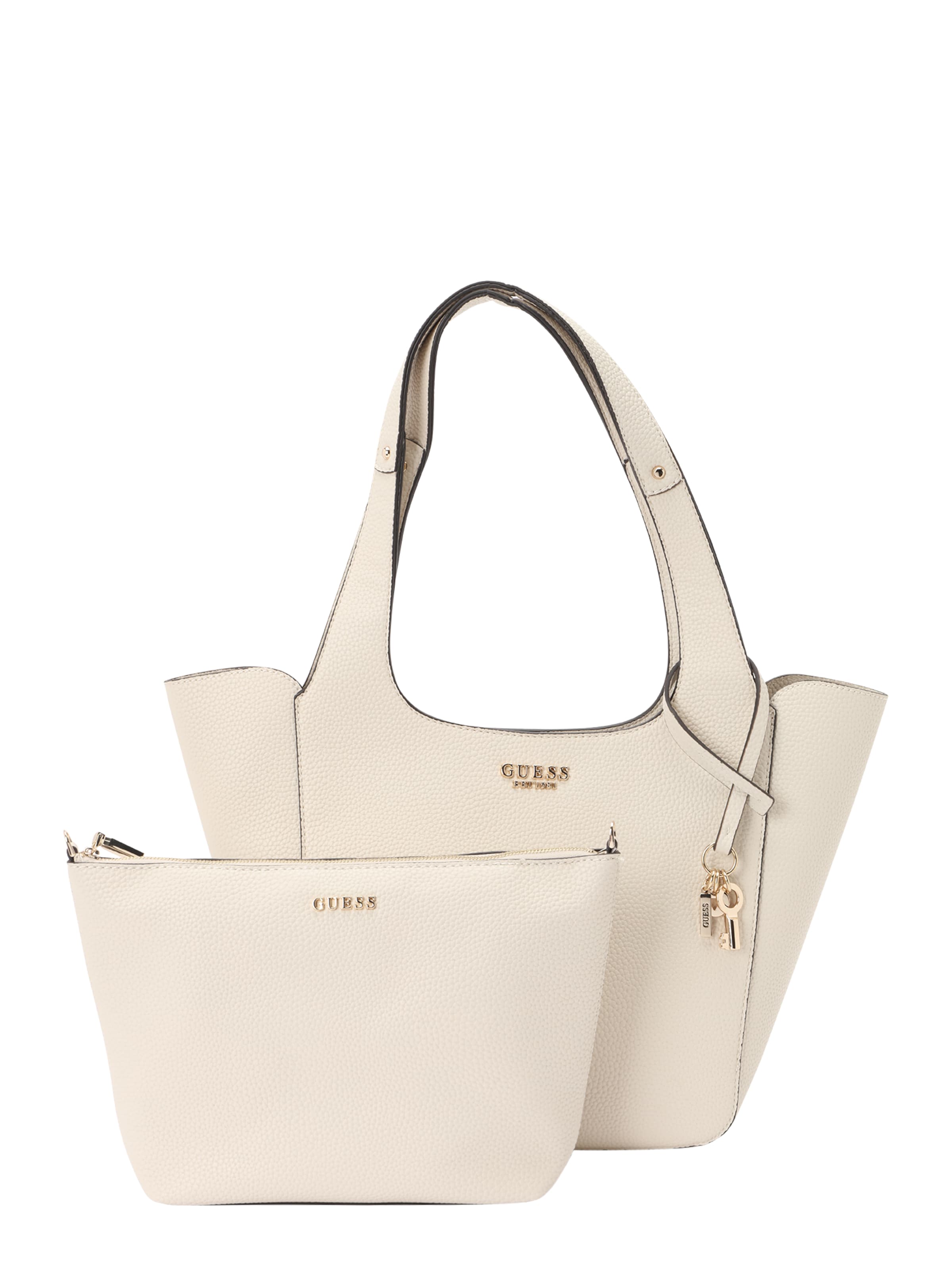 GUESSShopper torba 'Calista' - bijela boja
