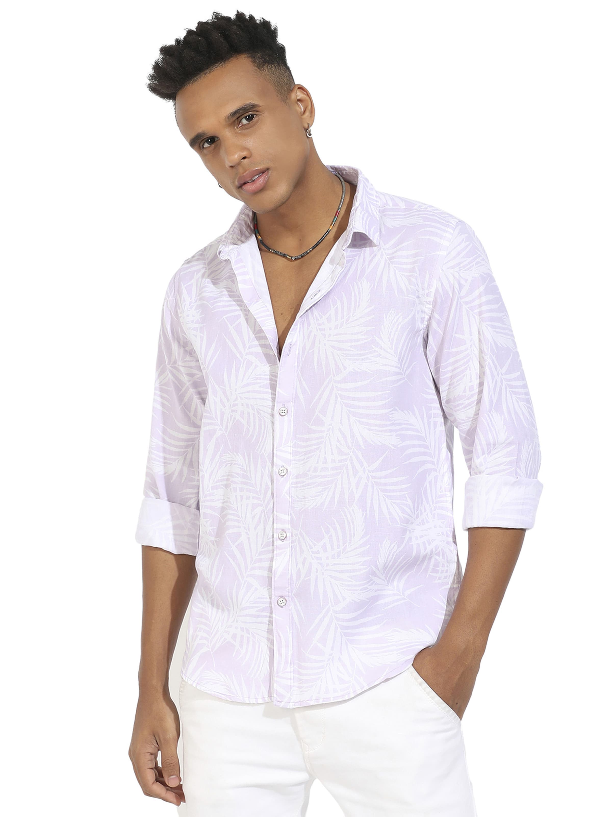 lillā Campus Sutra Komforta piegriezums Krekls 'Brooks': no priekšpuses