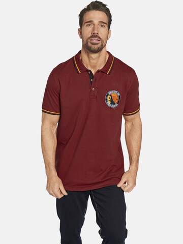 Jan Vanderstorm Shirt ' Hentte ' in Red: front