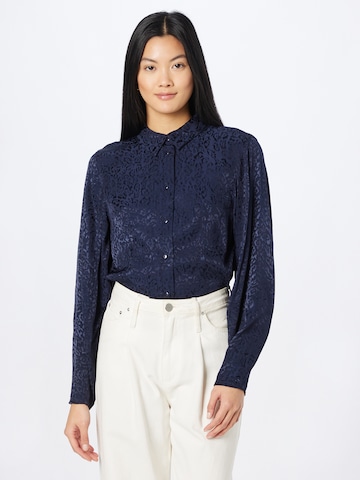 OBJECT Blouse 'ARIA' in Blauw: voorkant