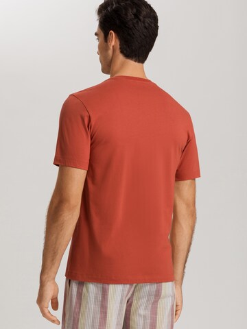 Hanro T-Shirt ' Living Shirts ' in Rot