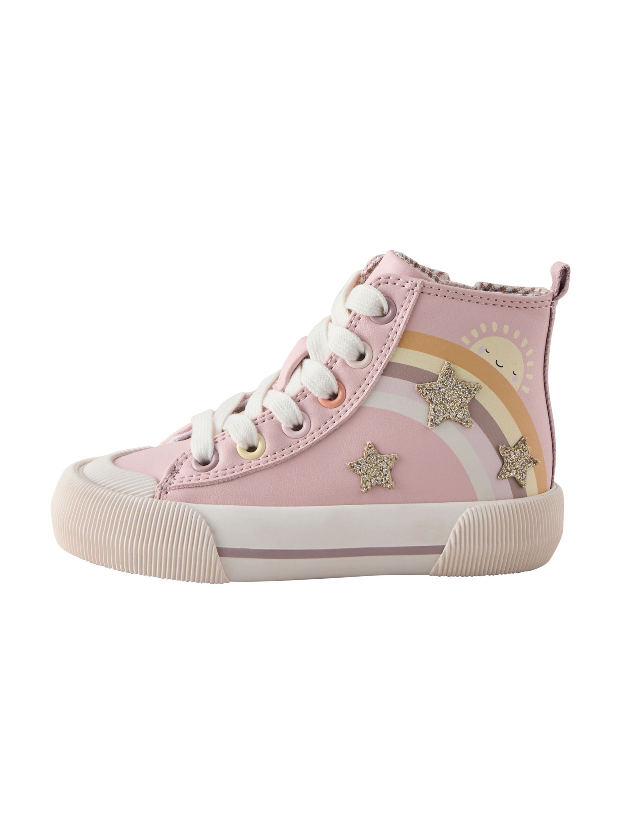 Next Sneakers in Pink: front