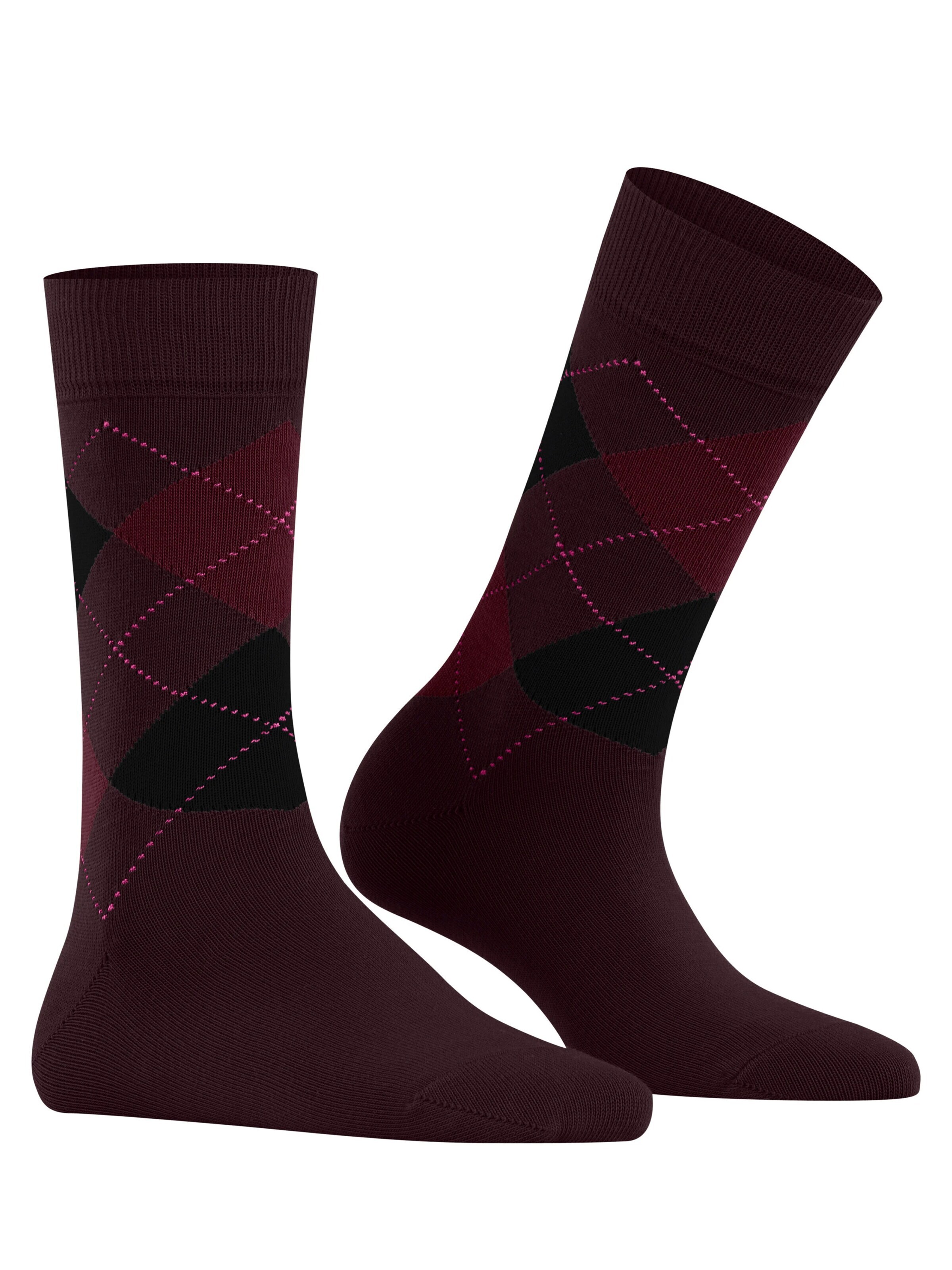 BURLINGTON Socks 'Queen' in Red