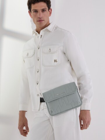 Karl Lagerfeld - Bolsa de cintura em cinzento