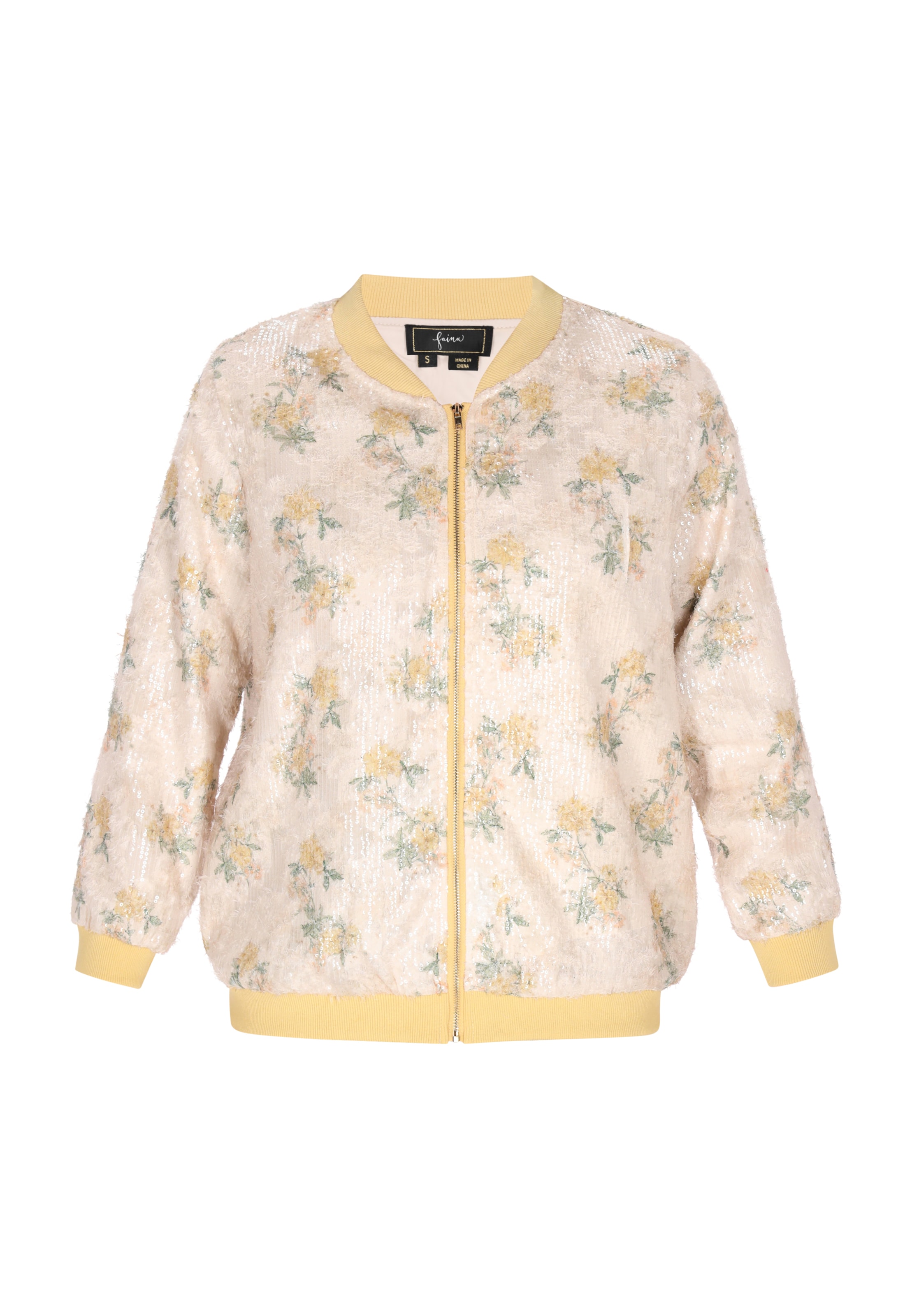 faina Kevad-sügisjope 'Fashion Look', värv valge: eest vaates