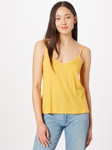 Top 'Lykke' di DEDICATED. in giallo: frontale