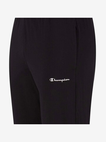 Champion Authentic Athletic Apparel Tapered Sporthose in Schwarz