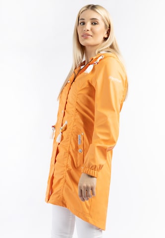 Schmuddelwedda Raincoat in Orange: front