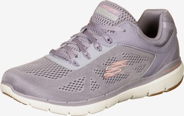 Baskets basses 'Flex Appeal 3.0' SKECHERS en gris : devant