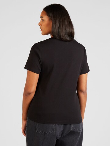 T-shirt Tommy Hilfiger Curve en noir