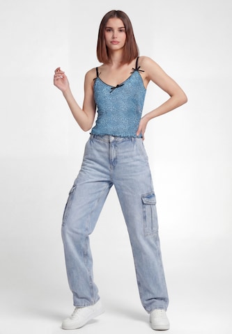 Haut MYMO en bleu