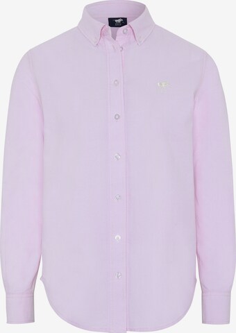 Polo Sylt Blouse in Pink: front