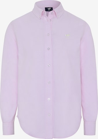 Polo Sylt Blouse in Pink: front