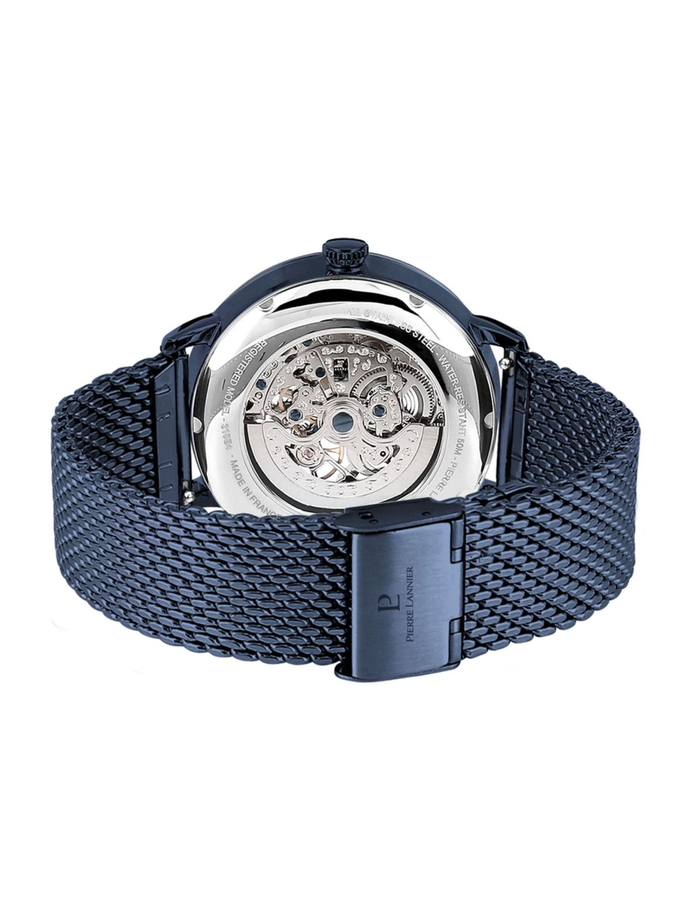Pierre Lannier Analoog horloge 'Automatic watch Automatic' in Blauw