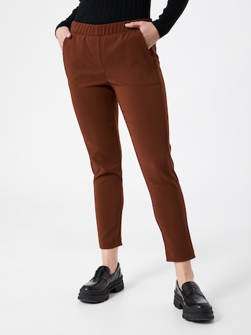 IMPERIAL Regular Pants in Brown: front