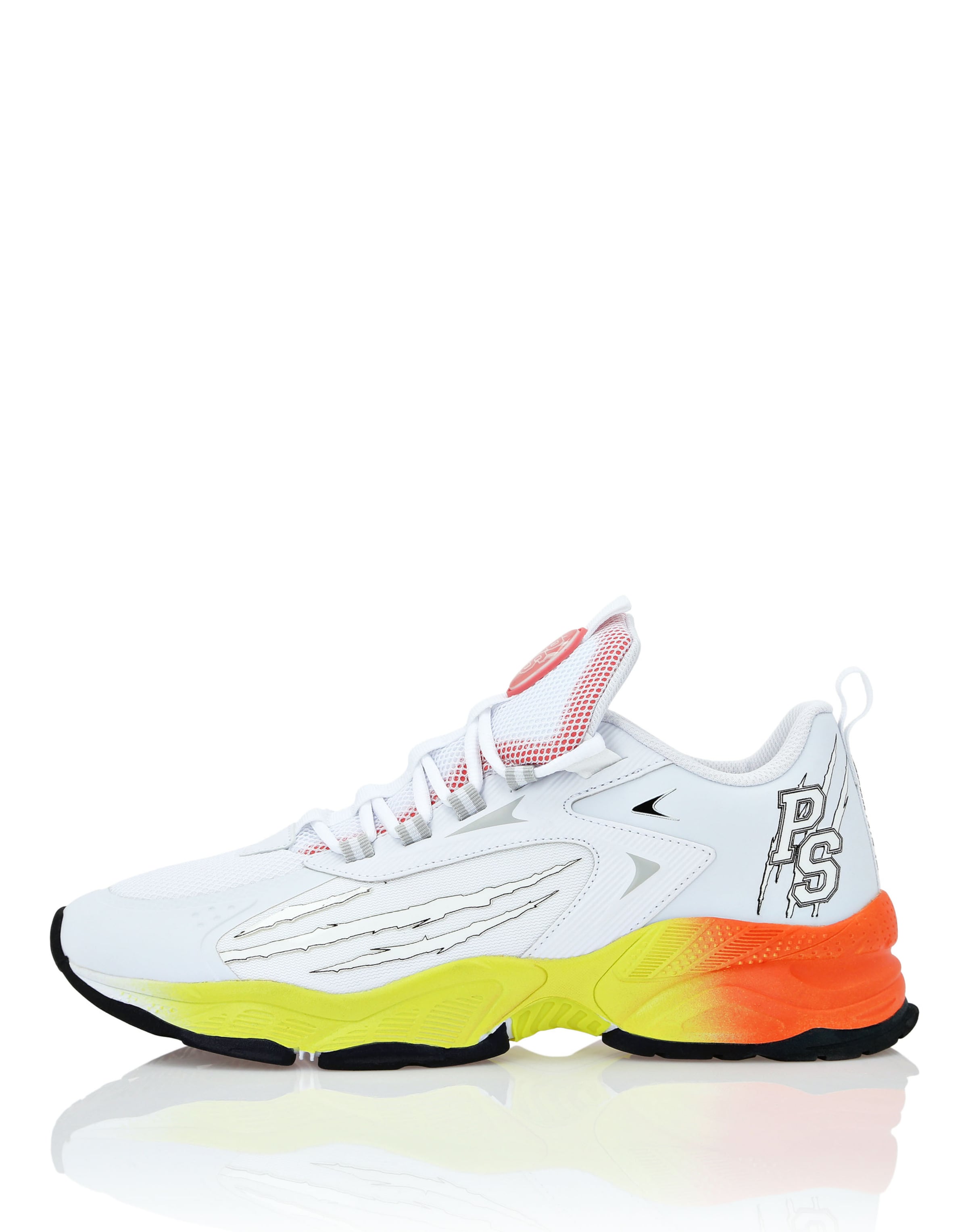 Plein Sport - Sapatilhas baixas em branco: frente