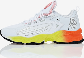 Plein Sport - Zapatillas deportivas bajas en blanco: frente