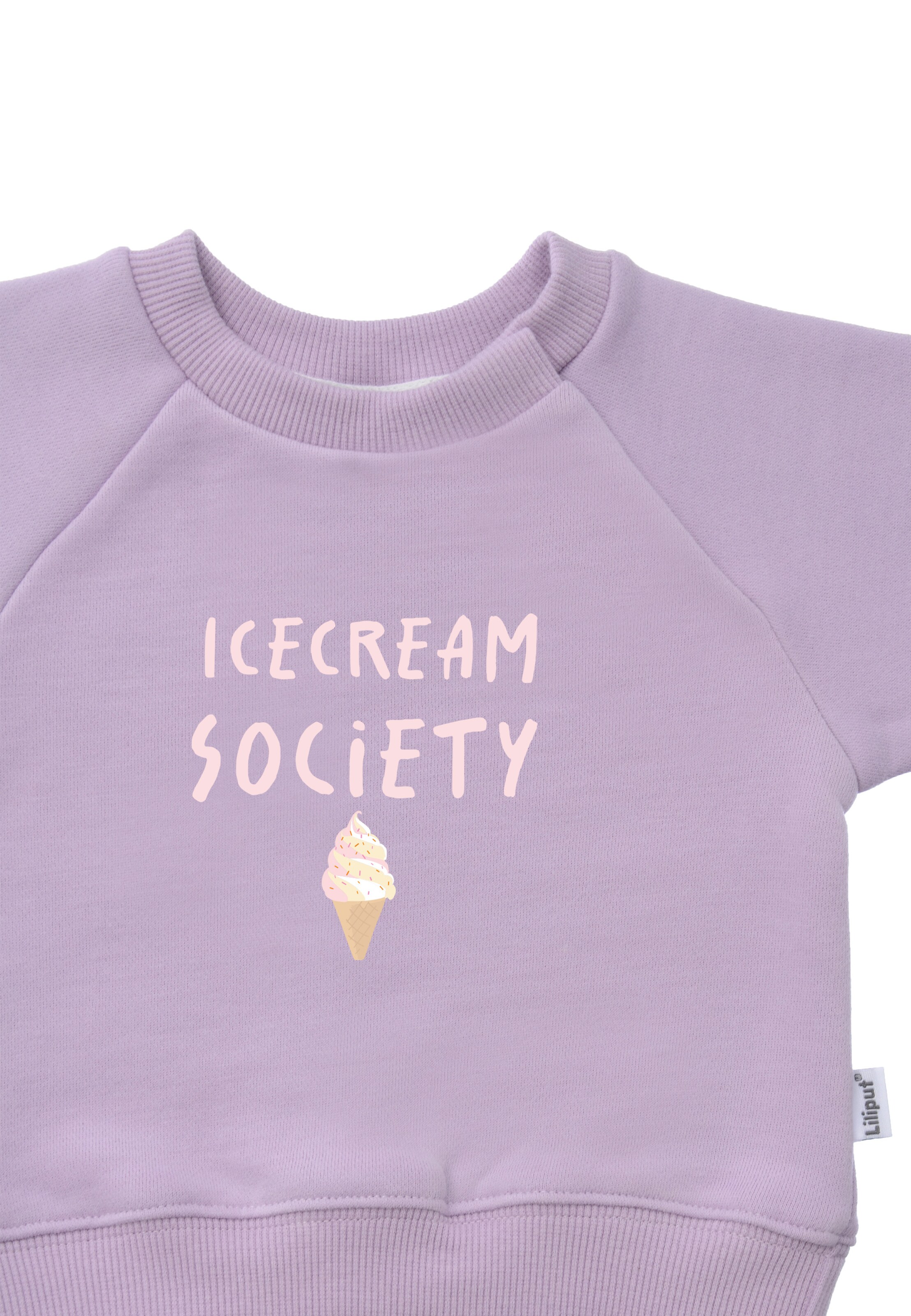 LILIPUT Sweatshirt 'Icecream Society' in Purple
