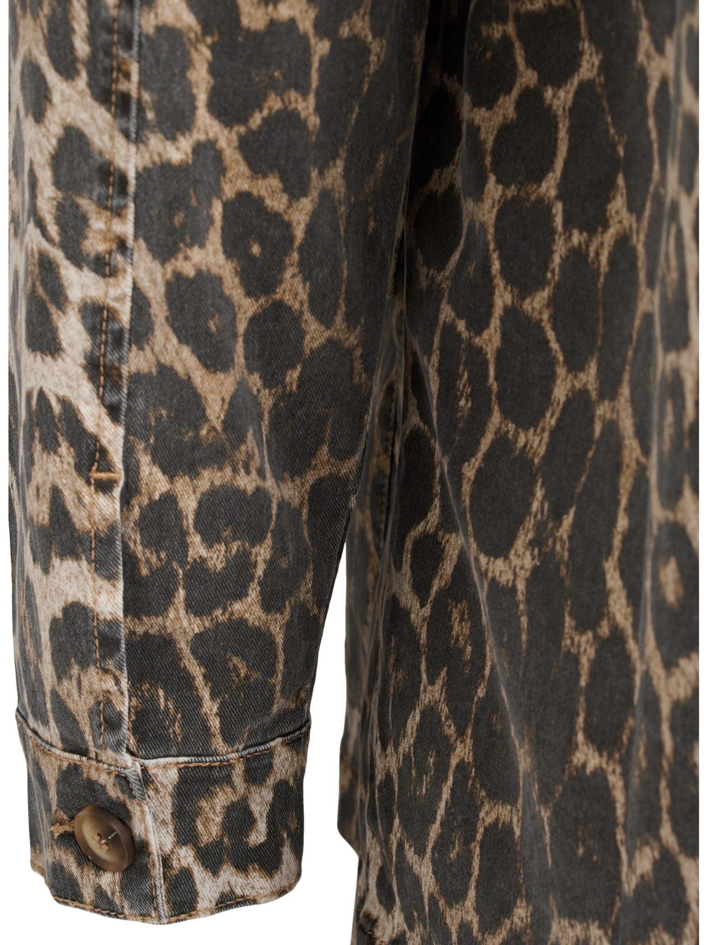 Zizzi Φθινοπωρινό και ανοιξιάτικο μπουφάν 'Jsea' σε καφέ