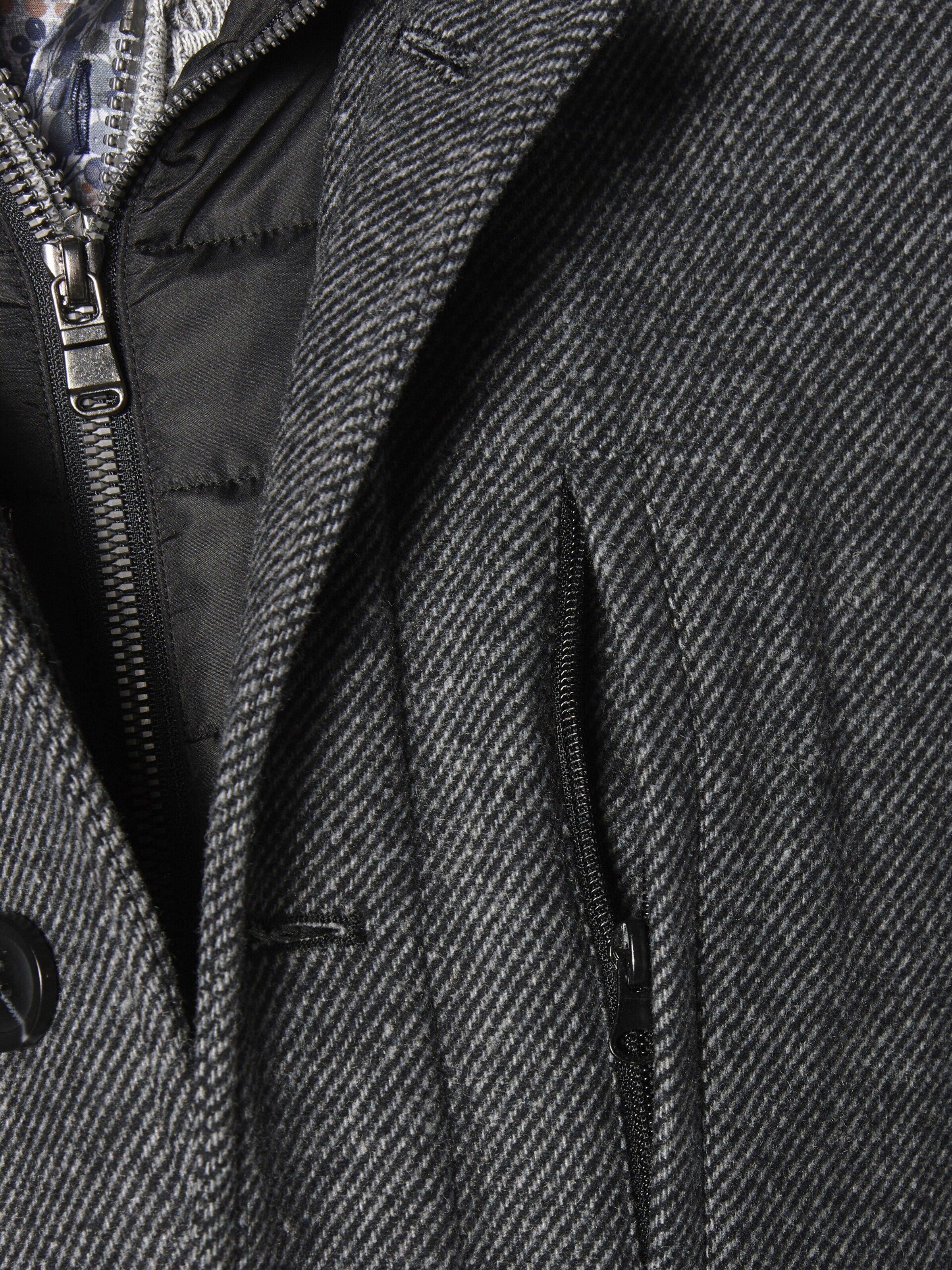 BABISTA Mantel 'Ortendessi' in Grau